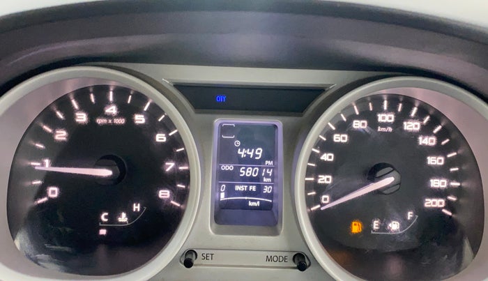 2016 Tata Tiago XZ PETROL, Petrol, Manual, 58,013 km, Odometer Image