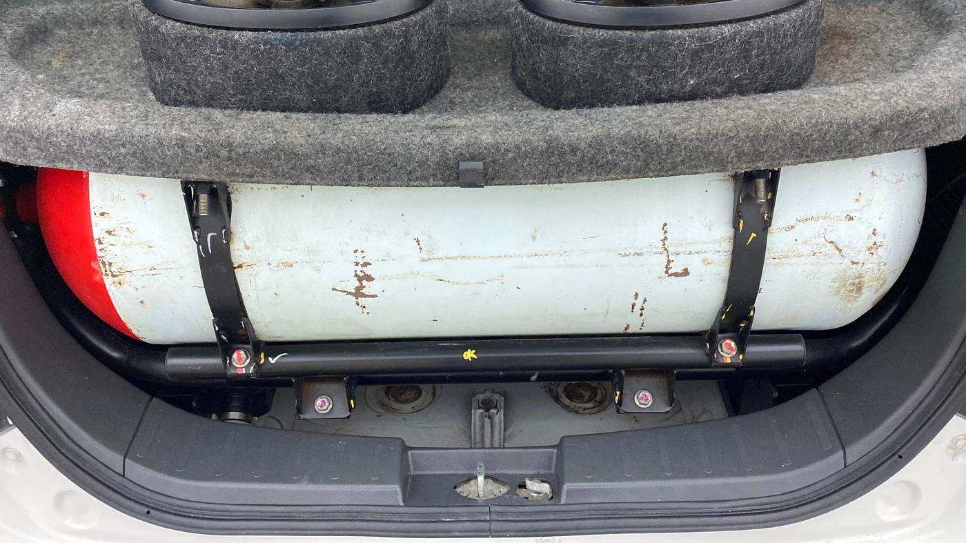 2012 Maruti Wagon R 1.0 LXI CNG, CNG, Manual, 53,261 km, Boot Inside