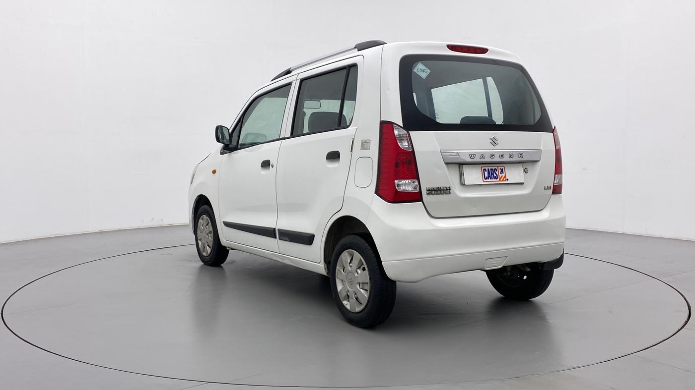 2012 Maruti Wagon R 1.0 LXI CNG, CNG, Manual, 53,261 km, Left Back Diagonal