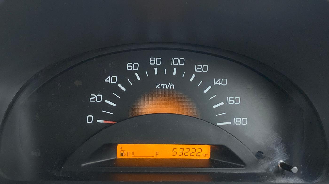 2012 Maruti Wagon R 1.0 LXI CNG, CNG, Manual, 53,261 km, Odometer Image