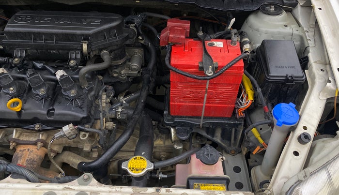 2013 Toyota Etios G, Petrol, Manual, 1,25,001 km, Engine View - Left