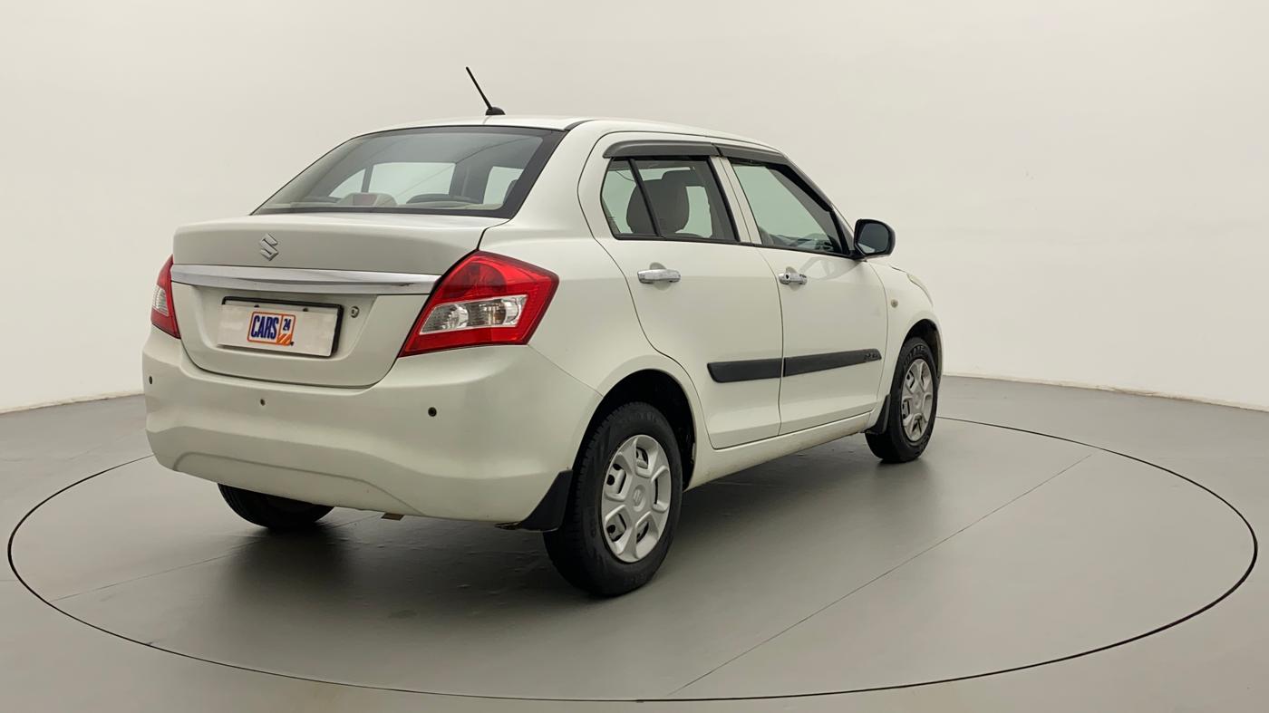 2018 Maruti Swift Dzire TOUR S PETROL, CNG, Manual, 68,885 km, Right Back Diagonal
