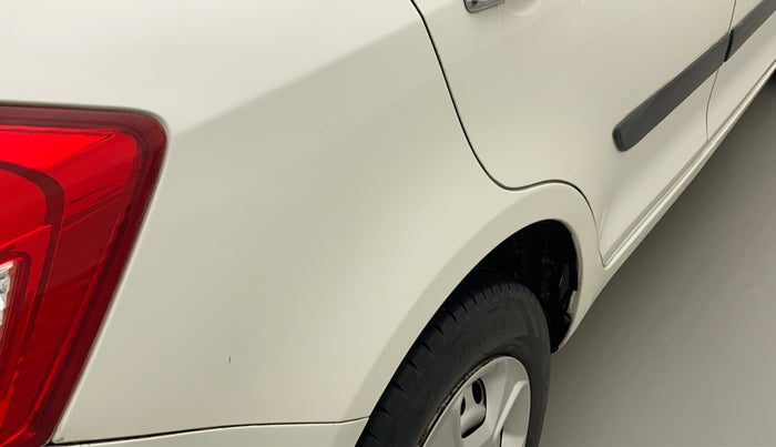 2018 Maruti Swift Dzire TOUR S PETROL, CNG, Manual, 68,885 km, Right quarter panel - Minor scratches