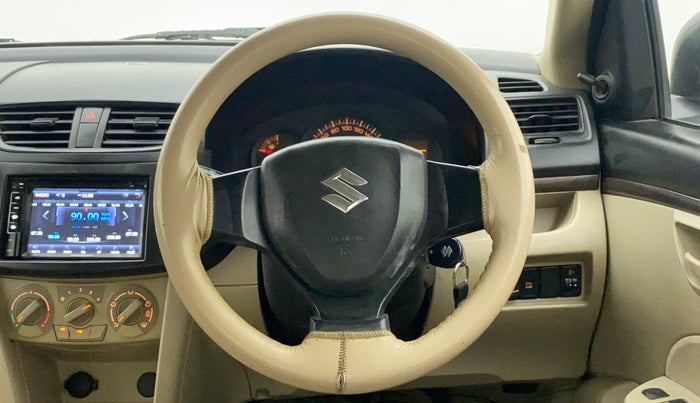 2018 Maruti Swift Dzire TOUR S PETROL, CNG, Manual, 68,885 km, Steering Wheel Close Up