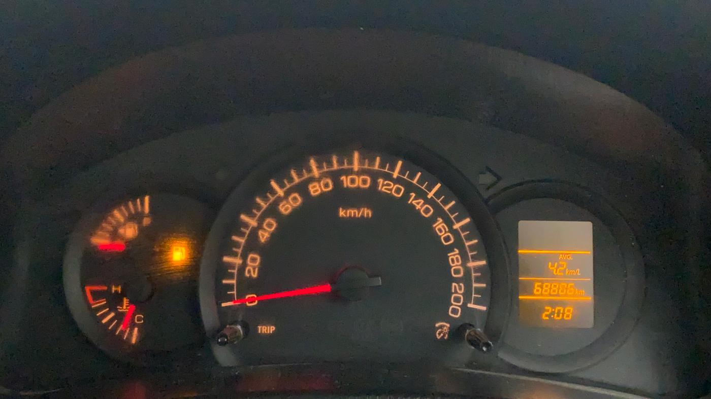 2018 Maruti Swift Dzire TOUR S PETROL, CNG, Manual, 68,885 km, Odometer Image