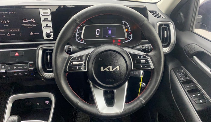 2022 KIA SONET HTK PLUS 1.2, Petrol, Manual, 11,198 km, Steering Wheel Close Up