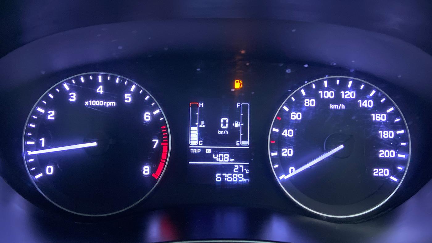 2016 Hyundai Elite i20 SPORTZ 1.2, Petrol, Manual, 67,715 km, Odometer Image