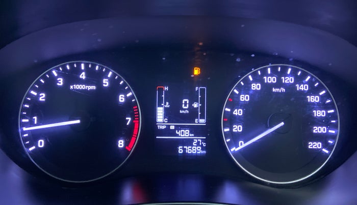 2016 Hyundai Elite i20 SPORTZ 1.2, Petrol, Manual, 67,715 km, Odometer Image