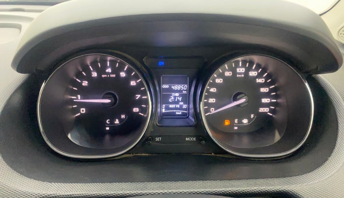 2018 Tata Tiago XZ PETROL, Petrol, Manual, 48,850 km, Odometer Image