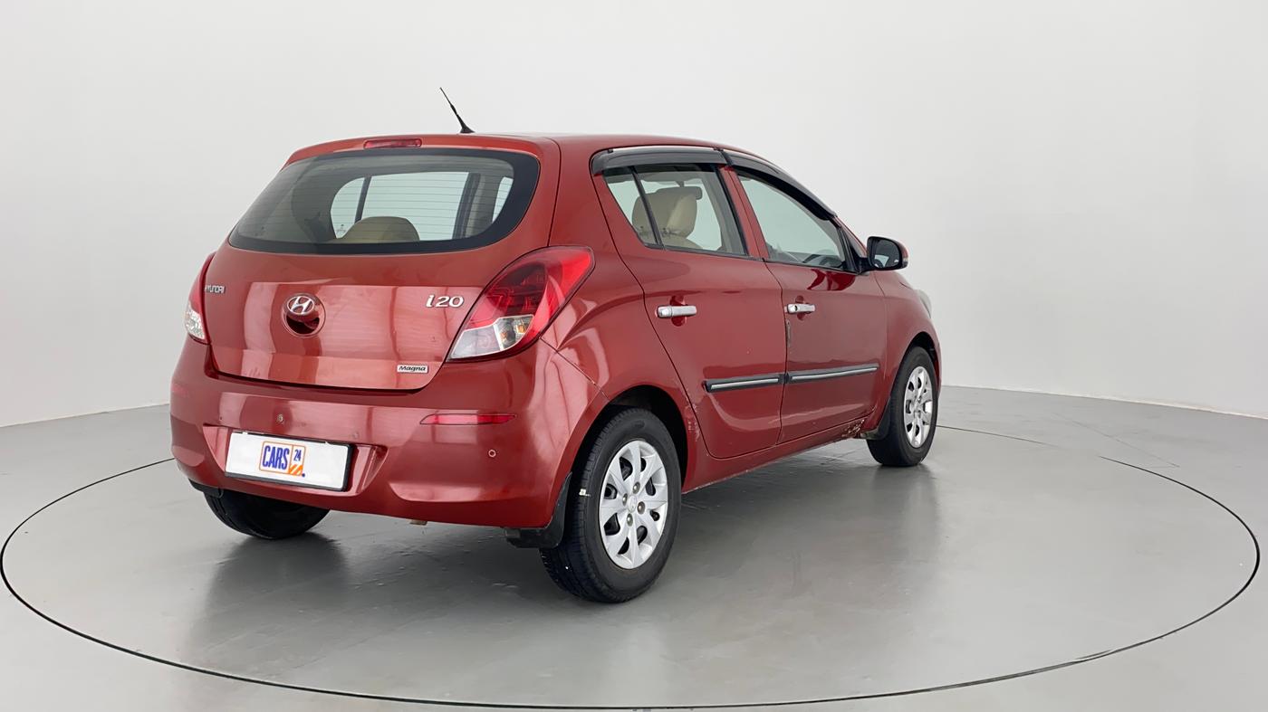 2013 Hyundai i20 MAGNA O 1.2, Petrol, Manual, 59,752 km, Right Back Diagonal