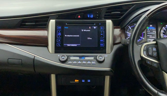 2016 Toyota Innova Crysta 2.4 VX 8 STR, Diesel, Manual, 70,470 km, Air Conditioner