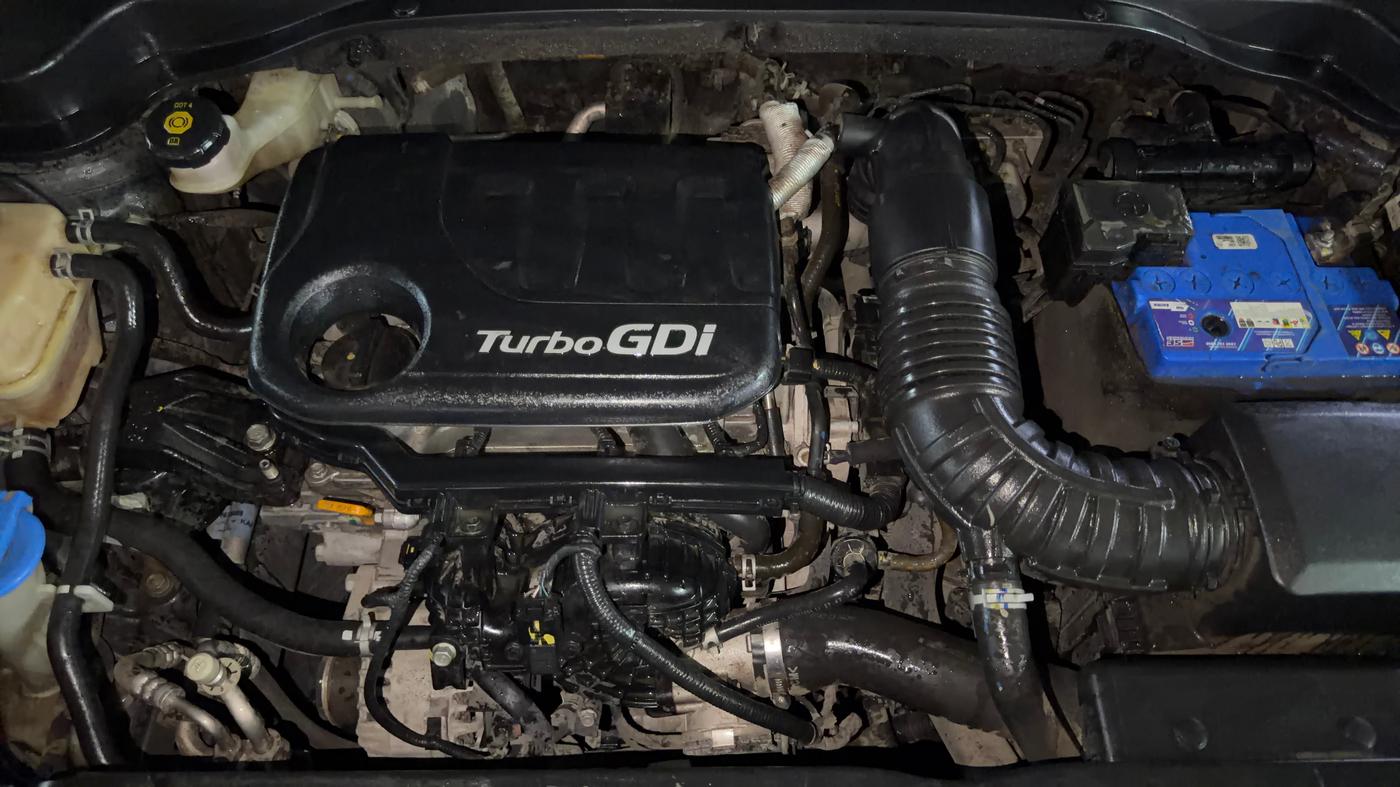 2021 KIA SONET GTX PLUS 1.0 IMT, Petrol, Manual, 64,334 km, Engine View