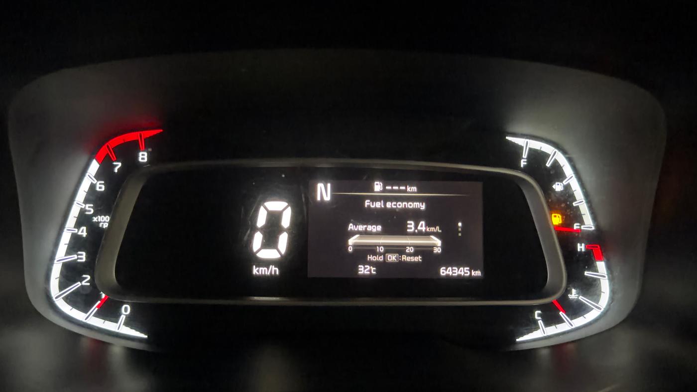 2021 KIA SONET GTX PLUS 1.0 IMT, Petrol, Manual, 64,334 km, Odometer Image