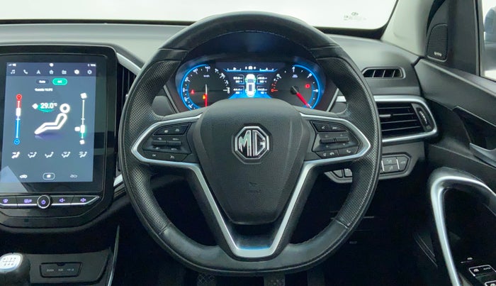 2019 MG HECTOR SHARP HYBIRD PETROL MT, Petrol, Manual, 10,945 km, Steering Wheel Close Up