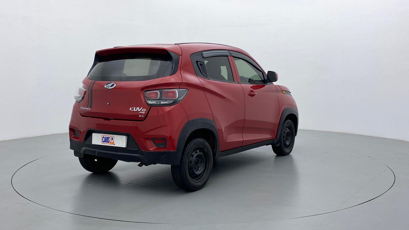 2018 Mahindra KUV 100 NXT K4+ 6S, Petrol, Manual, 61,644 km, Right Back Diagonal