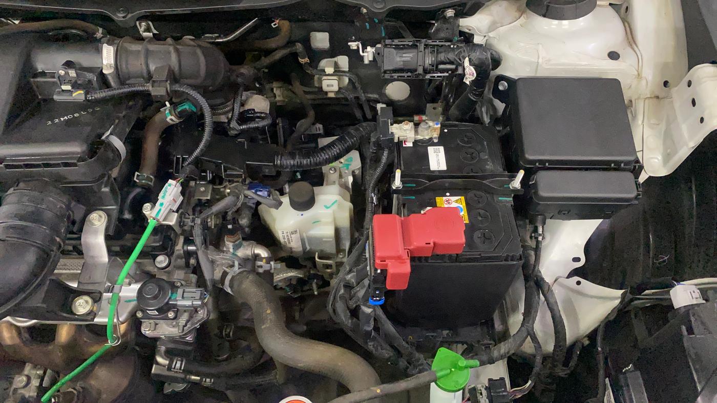 2022 Maruti Baleno ZETA 1.2 AGS, Petrol, Automatic, 18,007 km, Engine View - Left