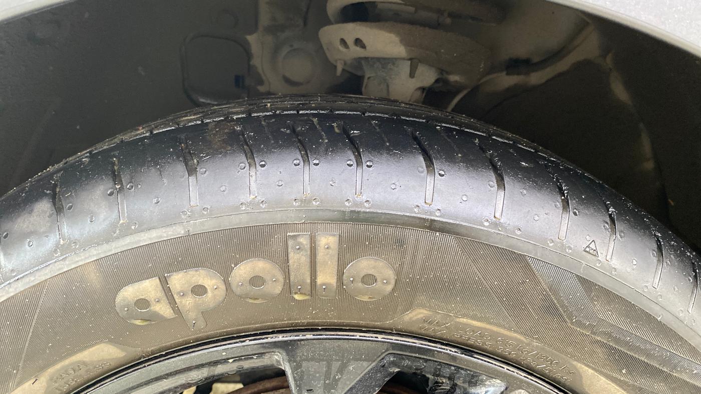 2023 Hyundai Verna SX (O) 1.5 TURBO PETROL DCT, Petrol, Automatic, 11,754 km, Left Front Tyre Tread