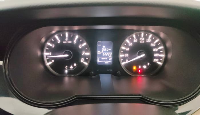 2014 Tata Zest XMS PETROL, Petrol, Manual, 52,214 km, Odometer Image