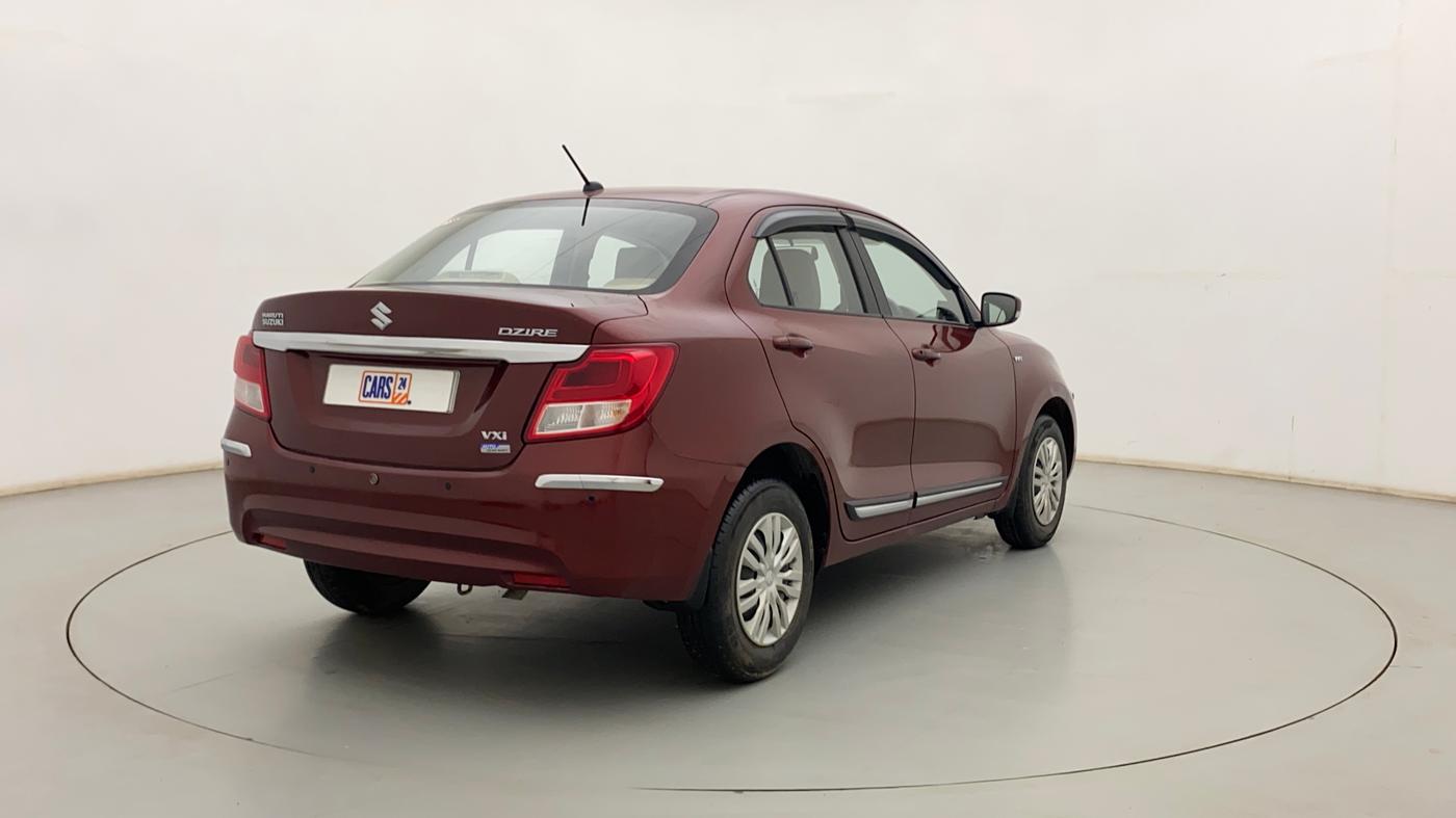 2019 Maruti Dzire VXI AMT, Petrol, Automatic, 9,056 km, Right Back Diagonal