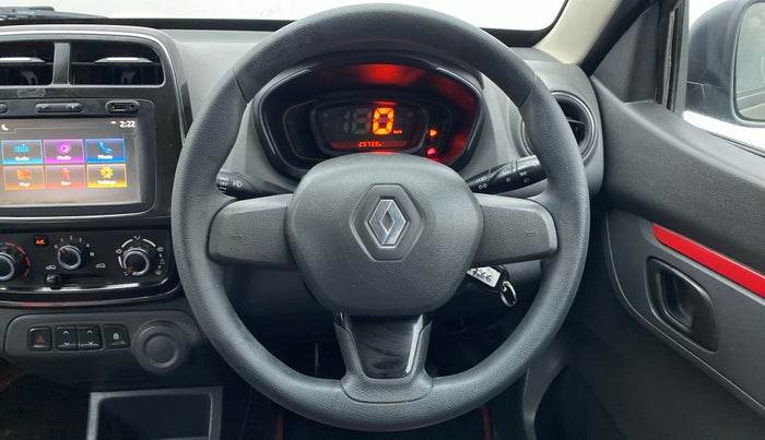 2016 Renault Kwid RXT, Petrol, Manual, 25,768 km, Steering Wheel Close Up
