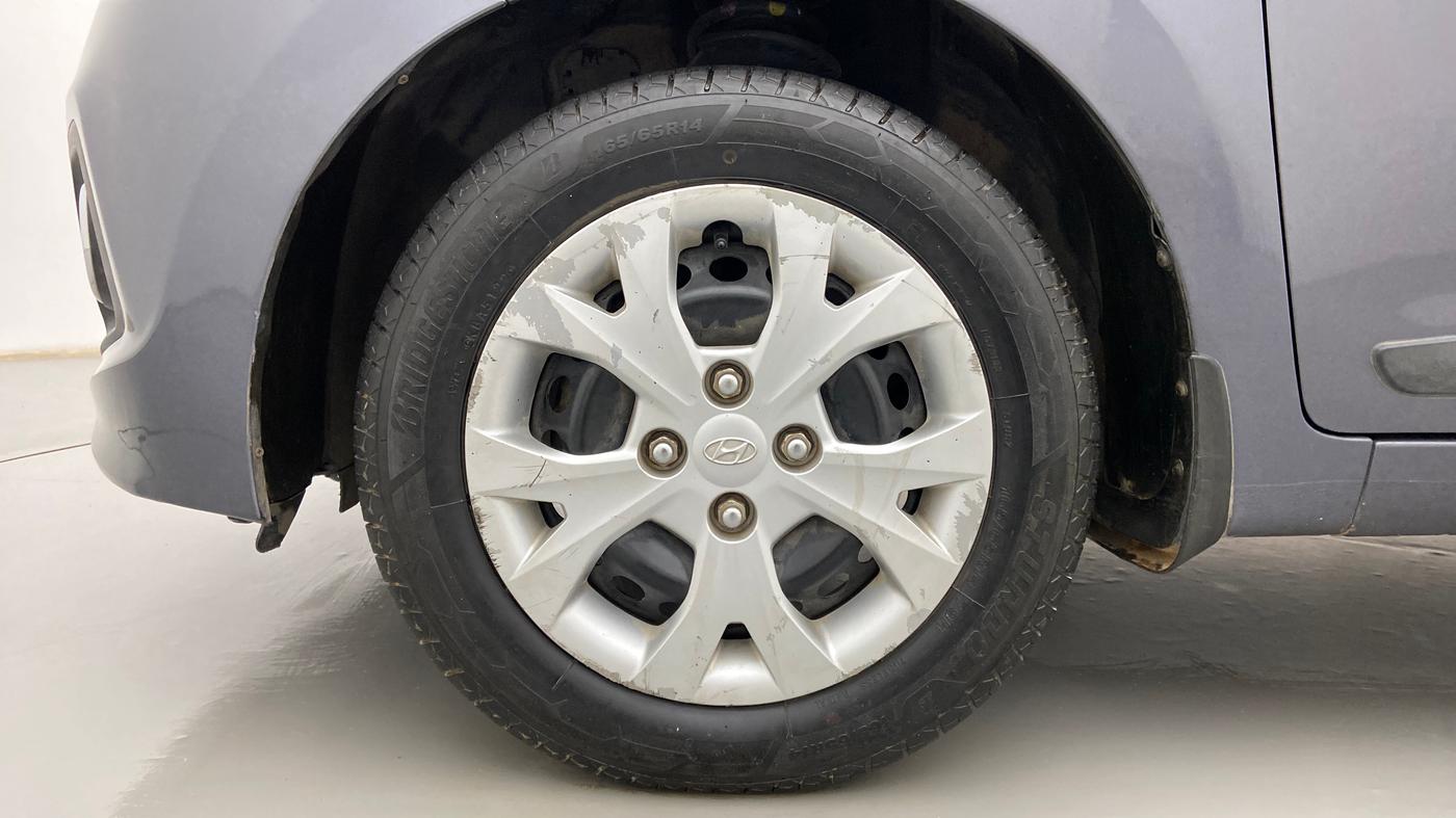 2015 Hyundai Grand i10 SPORTZ 1.2 KAPPA VTVT, Petrol, Manual, 63,253 km, Left Front Wheel