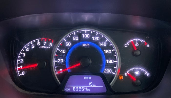 2015 Hyundai Grand i10 SPORTZ 1.2 KAPPA VTVT, Petrol, Manual, 63,253 km, Odometer Image