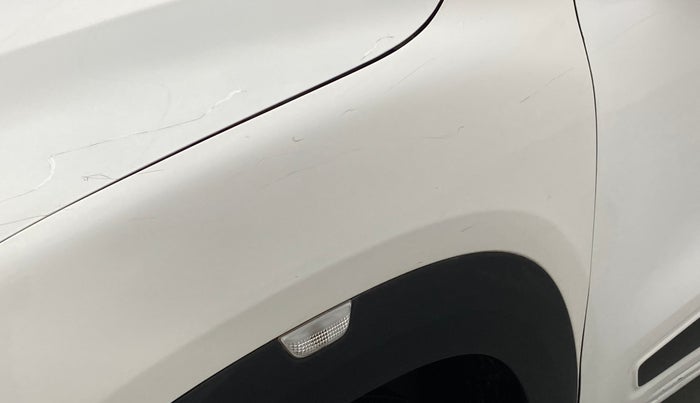2019 Renault Kwid RXT 0.8, Petrol, Manual, 28,203 km, Left fender - Minor scratches