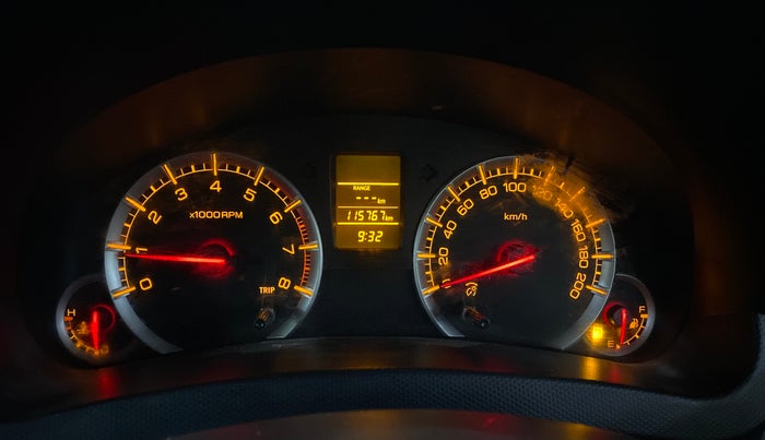 2017 Maruti Swift VXI, Petrol, Manual, 1,15,743 km, Odometer Image