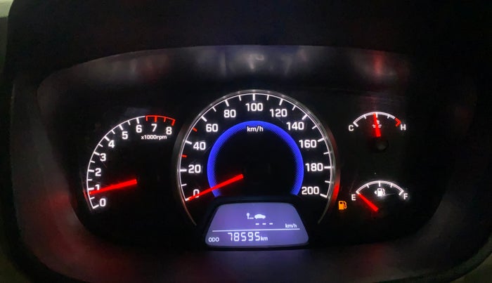 2016 Hyundai Grand i10 MAGNA 1.2 KAPPA VTVT, Petrol, Manual, 78,628 km, Odometer Image