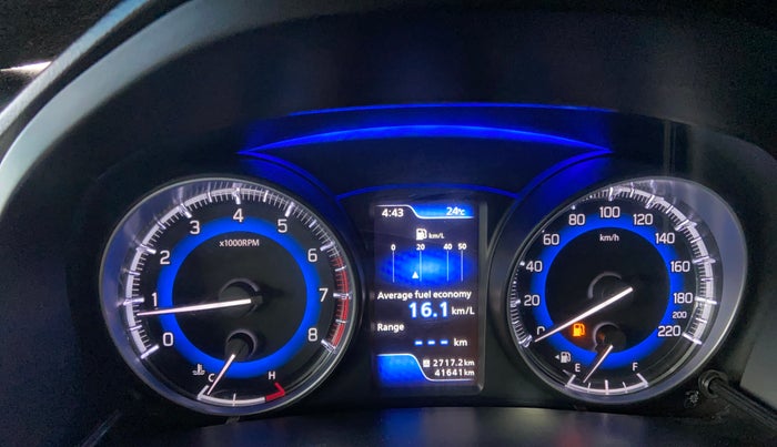 2018 Maruti Baleno ALPHA PETROL 1.2, Petrol, Manual, 41,625 km, Odometer Image