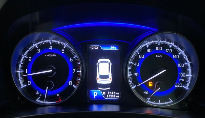 2018 Maruti Baleno ZETA CVT PETROL 1.2, Petrol, Automatic, 25,238 km, Odometer Image