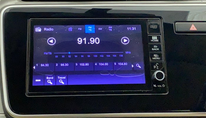 2018 Honda City 1.5L I-VTEC VX, Petrol, Manual, 33,585 km, Infotainment System