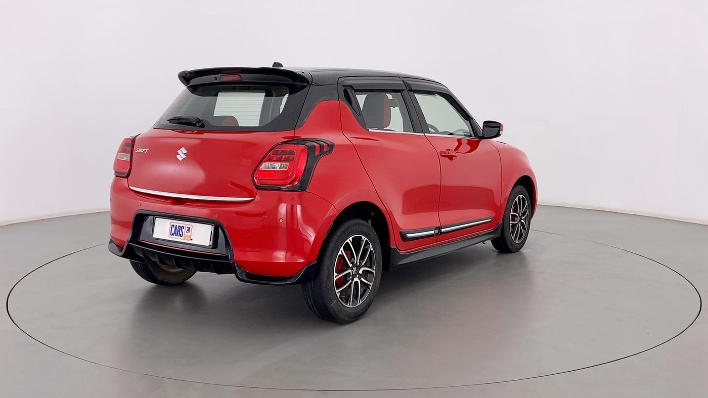 2019 Maruti Swift ZXI+, Petrol, Manual, 82,012 km, Right Back Diagonal
