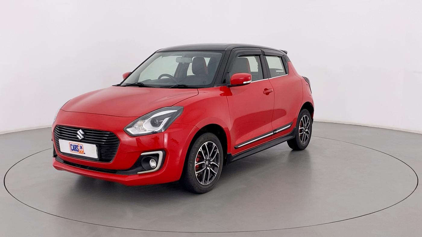2019 Maruti Swift ZXI+, Petrol, Manual, 82,012 km, Left Front Diagonal