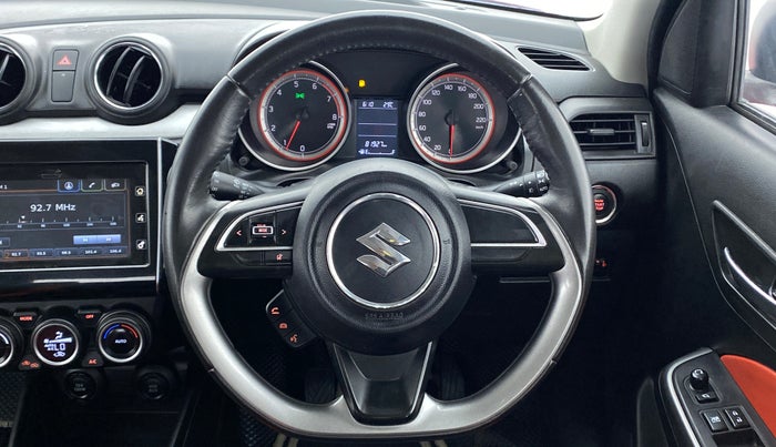 2019 Maruti Swift ZXI+, Petrol, Manual, 82,012 km, Steering Wheel Close Up