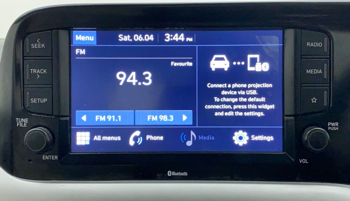 2022 Hyundai GRAND I10 NIOS SPORTZ 1.2 KAPPA VTVT CNG, CNG, Manual, 35,825 km, Infotainment System