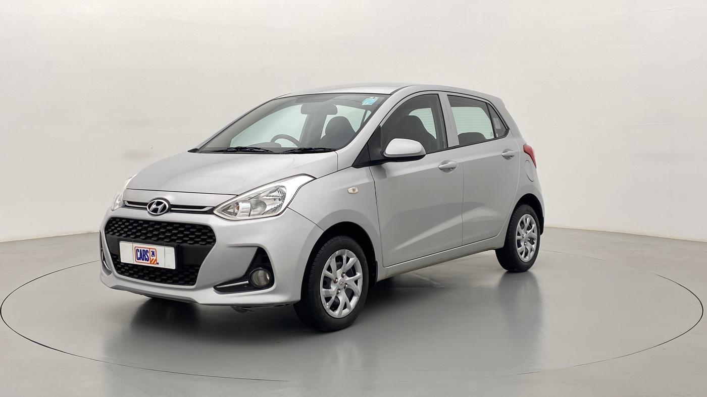 2017 Hyundai Grand i10 SPORTZ 1.2 KAPPA VTVT, Petrol, Manual, 39,786 km, Left Front Diagonal