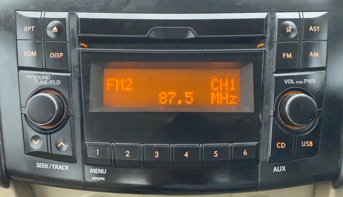 2017 Maruti Swift Dzire VDI OPT, Diesel, Manual, 89,837 km, Infotainment System