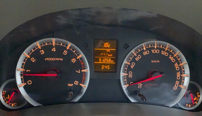 2016 Maruti Ertiga ZXI, Petrol, Manual, 51,258 km, Odometer Image