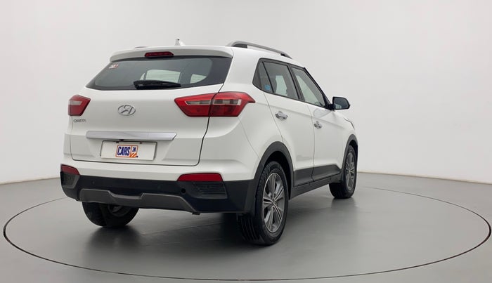 2017 Hyundai Creta SX PLUS AT 1.6 DIESEL, Diesel, Automatic, 1,11,368 km, Right Back Diagonal