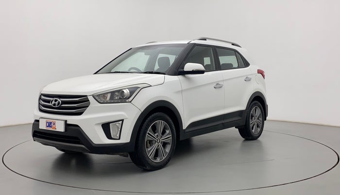 2017 Hyundai Creta SX PLUS AT 1.6 DIESEL, Diesel, Automatic, 1,11,368 km, Left Front Diagonal