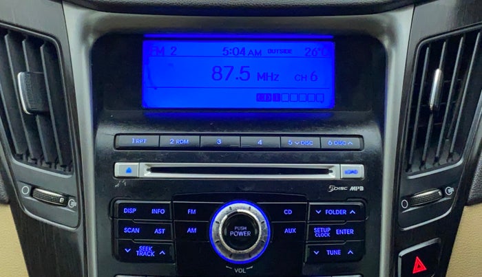 2014 Hyundai Sonata 2.4 GDI AT, Petrol, Automatic, 84,362 km, Infotainment System