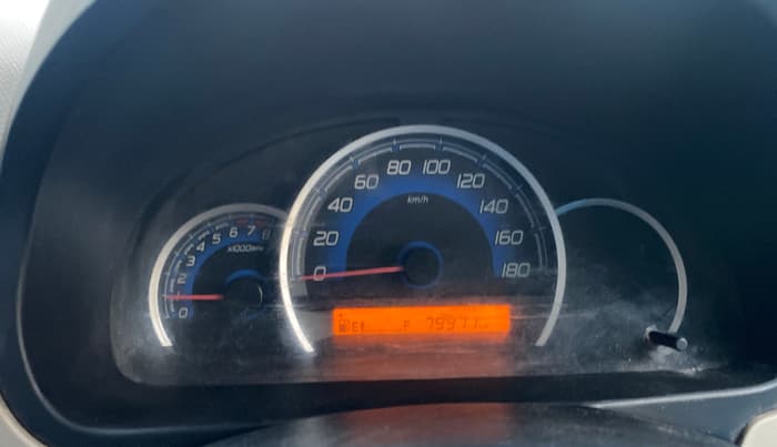 2017 Maruti Wagon R 1.0 VXI, Petrol, Manual, 79,970 km, Odometer Image