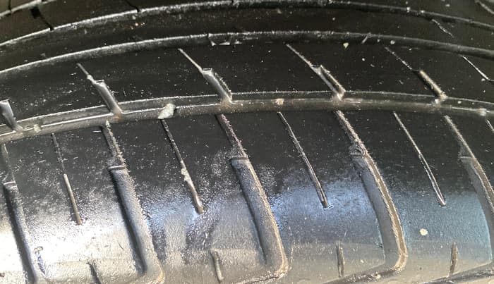 2017 Maruti Wagon R 1.0 VXI, Petrol, Manual, 79,970 km, Left Rear Tyre Tread