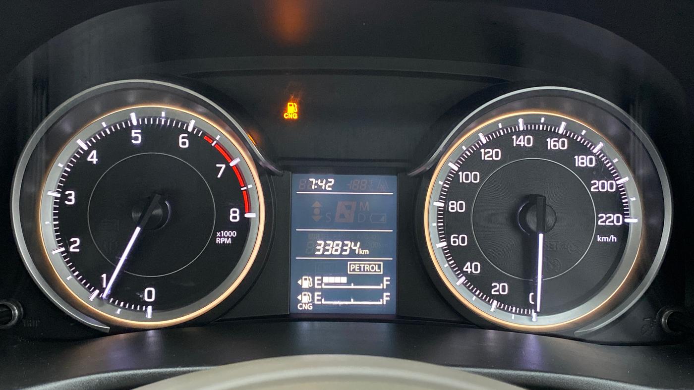 2020 Maruti Ertiga VXI CNG, CNG, Manual, 33,895 km, Odometer Image