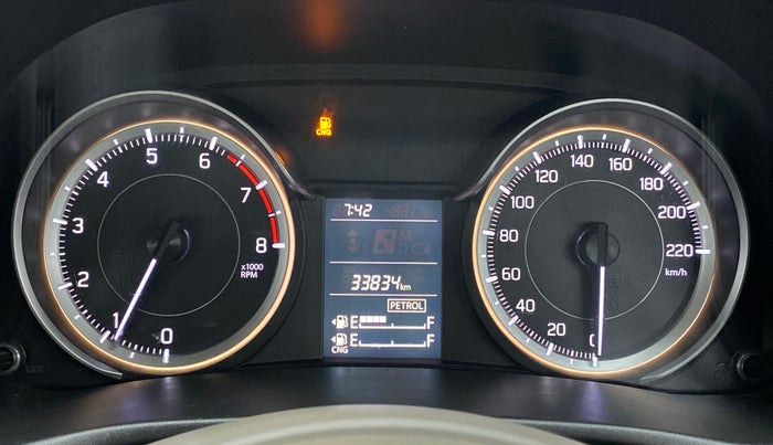2020 Maruti Ertiga VXI CNG, CNG, Manual, 33,895 km, Odometer Image