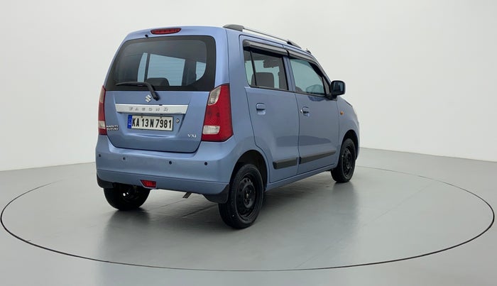 2015 Maruti Wagon R 1.0 VXI, Petrol, Manual, 70,067 km, Right Back Diagonal