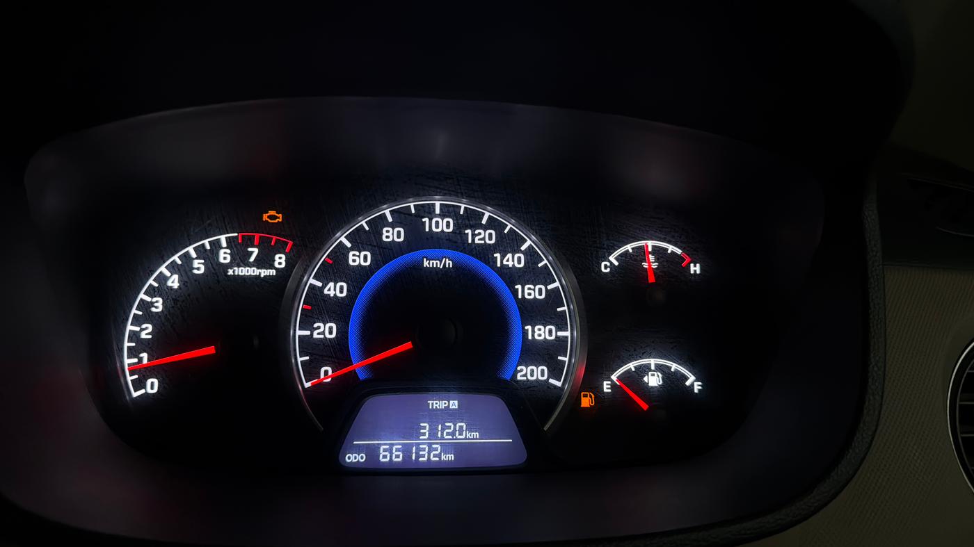 2019 Hyundai Grand i10 SPORTZ 1.2 KAPPA VTVT, CNG, Manual, 66,076 km, Odometer Image
