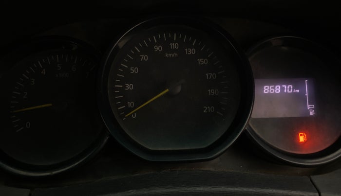 2015 Renault Duster 85 PS RXE DIESEL, Diesel, Manual, 86,870 km, Odometer Image