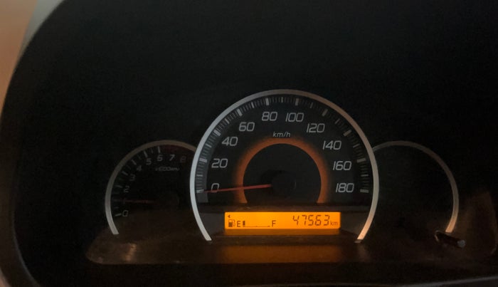 2014 Maruti Wagon R 1.0 VXI, Petrol, Manual, 47,555 km, Odometer Image